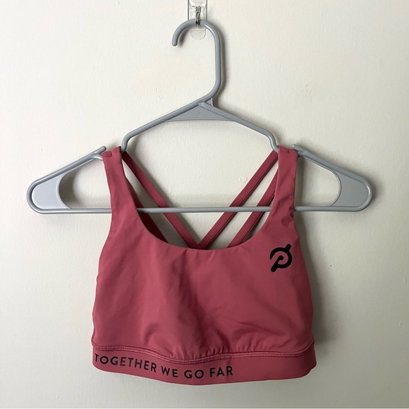 Lululemon x Peloton Energy Bra Cherry Tint 4 - Picture 3 of 8